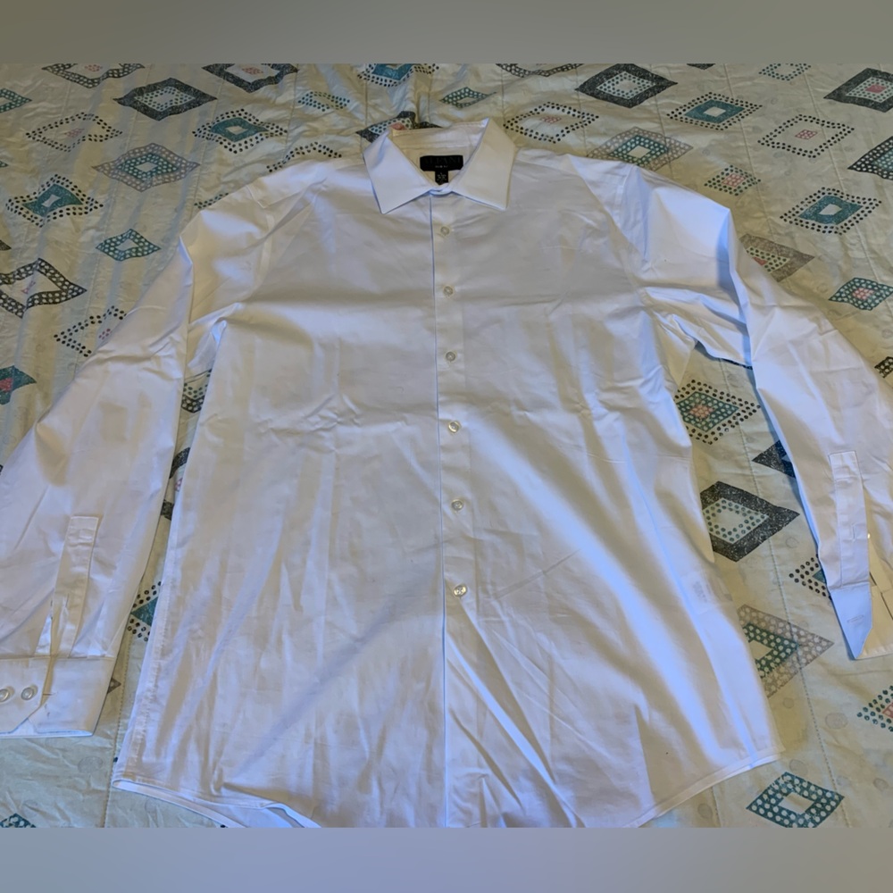 Alfani - Slim Fit stretch Dress Shirt